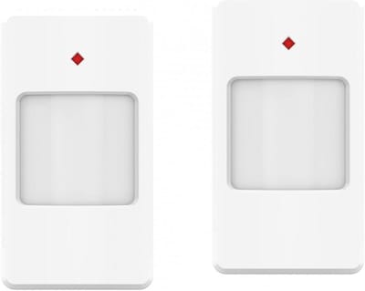 Draadloze Bewegingsmelder - Alarm Sensor - Huis Beveiligen - Huisdiervriendelijke Sensor - 9 m / 110° - Wit