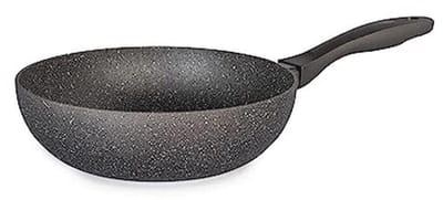 Inductie Smeed Aluminium Wok met Antiaanbaklaag 24cm