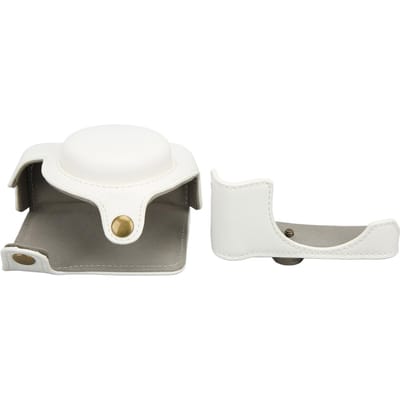 Cameratas Anti-Impact Gebogen Bodem Klassiek Eenvoudig Beschermende Cameratas voor ZV1Wit wit