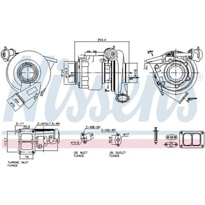 Lader, opladen NISSENS 93915
