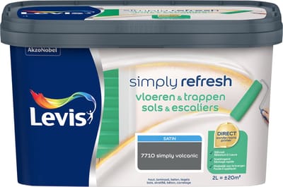 Levis - Simply Refresh Vloeren En Trappen - Simply Volcanic - 2 L