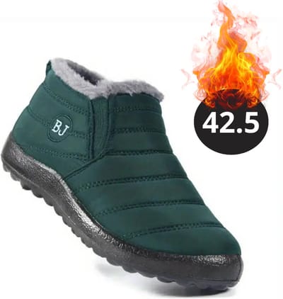 Nivard Snowboots - Sneeuwschoenen - Sneeuwboots - Dames - Wintersport - Ski - Skischoenen - Donker Groen - 42.5 - Laag