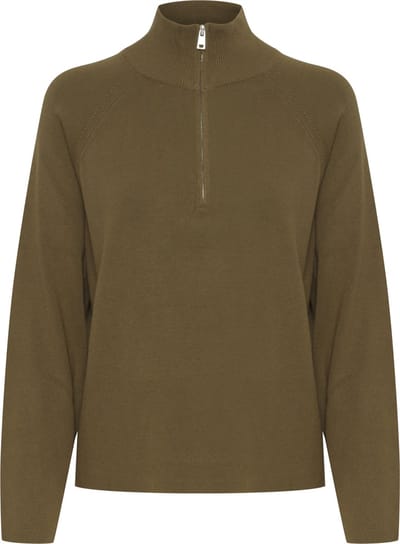 b.young BYMMORLA HALFZIP JUMPER - Dames Trui - Maat S