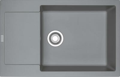 Franke Maris - MRG 611-78 BB fragraniet spoelbak, 78x50 cm, steengrijs 114.0363.221