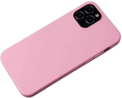 Cityhoesje - iPhone 15 Pro - Soft TPU Backcase - Matte Finish Coating Anti-Scratch – Roze