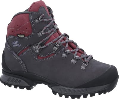 Hanwag Tatra II Lady GTX - Wandelschoenen Dames Asphalt / Dark Garnet 38