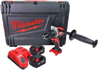 Milwaukee M18 BLDD2-502X Accu Schroefboormachine 18V 5.0Ah in HD-Box - 4933464515
