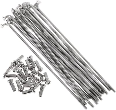 20 Sets 13G Fietsspatborden 105mm Fietsvelgen Spaken van 304 RVS - Duurzaam en Lichtgewicht