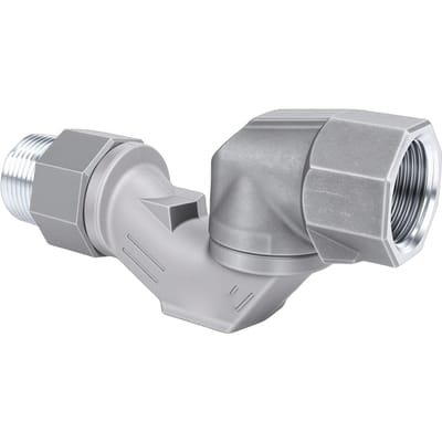 360 Graden Brandstofslang Connector 1 inch NPT Draaibaar Universeel Gewricht Brandstofsysteem Fittingen