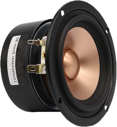 Audio Speaker - Hifi Luidspreker - Muziek Luisteren - Full Range - 3 Inch - Zwart