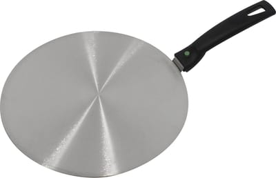 Scanpart inductie adapterplaat voor pannen 22 cm - RVS - Met afneembare handgreep