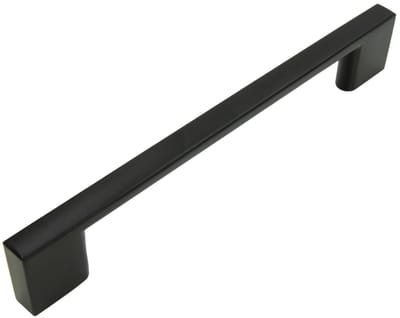 B&B Classic Line – Meubelgreep – Zwart Mat – 128 mm – Aluminium – Klassiek Ontwerp