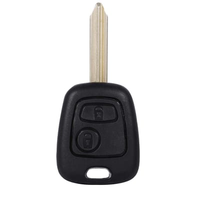 Dailygoods- Autosleutelcover Betrouwbaar - Sleutelhanger Shell - Geschikt voor Berlingo/Saxo/Xsara - Eenvoudige installatie - Hoge kwaliteit - Veilig gebruik