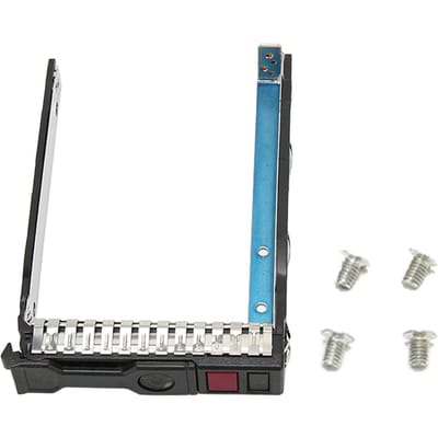 Plateau de disque dur universel 2,5 pouces SAS SATA à échange à chaud pour HP PN 727695 001 DL385 DL380 G10 blue