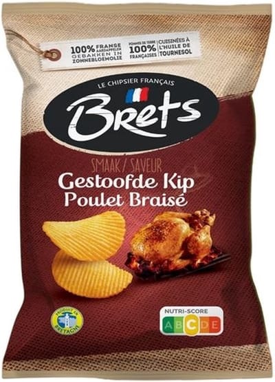 Brets Gestoofde Kip 10 x 125 Gram