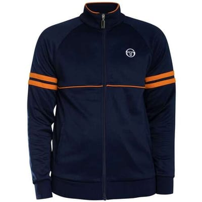 SERGIO TACCHINI ORION TRACK JACKET MARITIME BLUE/ORANGE PEPPER