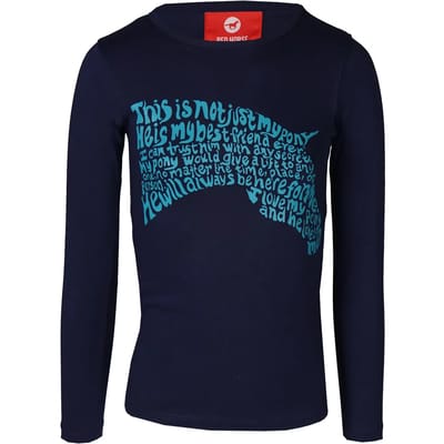 Kinder-T-shirt met lange mouwen Red Horse Winner