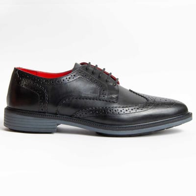 Zapato De Piel Para Hombre.  Purapiel  Cabale  98997 41 zwart