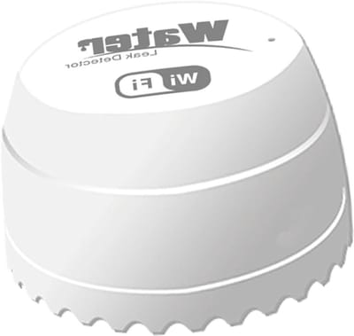 Waterlek Detector - Overstromingsalarm Sensor - Lekkage Voorkomen - TUYA APP Ondersteuning - 500 Gram - Wit