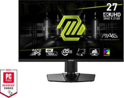 MSI MAG 274UPF E2 - 4K UHD Gaming Monitor - 160Hz - 27 Inch - Rapid IPS - USB-C