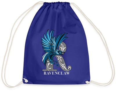 Harry Potter Ravenclaw Coat of Arms Monochrome Gymtas