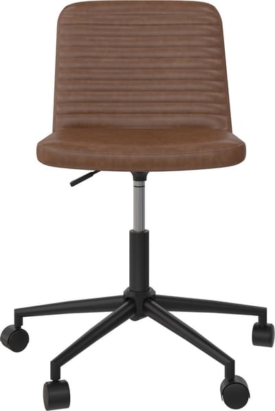 Corey-Bureaustoel - Camel Kunstleer