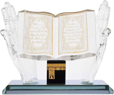 Mooie Kristallen Ornamenten voor Moslims, Glanzende Decoratie en Craft Model voor Vrienden en Kantoor