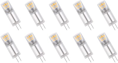 Spectrum LED Insteeklampje G4 2.5W - 12V - 280 Lumen - 4000K Neutraal Wit - Natuurlijk Licht - Energiezuinig - 10 stuks