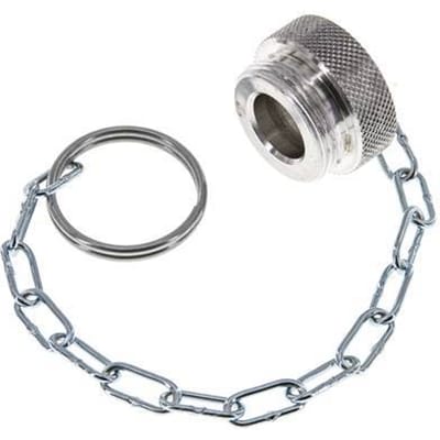 NPT 1/4" Aluminium Stofbeschermingskap voor snelkoppeling met ketting