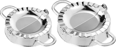 RX Goods 2 Stuks Stalen Deegvormer Mal voor Ravioli, Pastei, Dumpling, Empanada – Maker Keukengerei