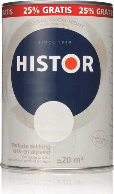 Histor Perfect Finish Alkyd Hoogglans Cyber 6927 1,25 liter