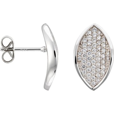 Orphelia Dames 925 Sterling Zilveren Oorbellen - Zilver ZO-5940