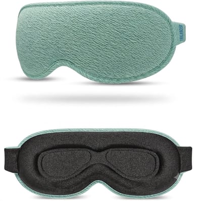 Eye Mask Sleep - Masque de nuit Femme & Homme - Meer-groen