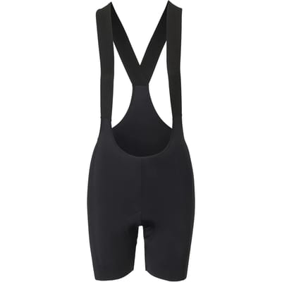 AGU Ultra Short - Bibshort - Fietsbroek Dames - Korte broekspijpen - Met zeem - Ademend - Zwart - XS
