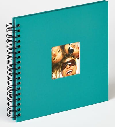 Walther SA-108-K Fun - Spiraal album - Formaat 26 x 25 cm - Petrolgroen