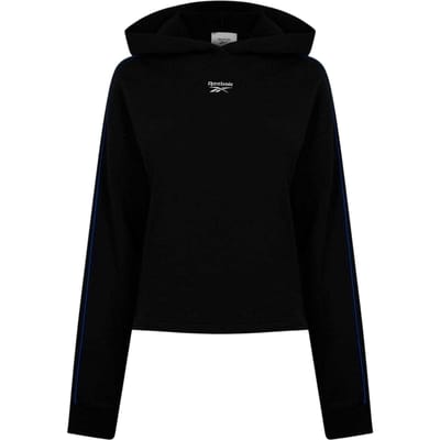 Reebok Polaroid-hoodie met relaxte pasvorm voor dames (Zwart)