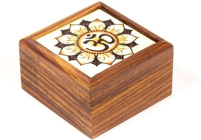 Juwelendoos Ohm - 6.5x6.5x3.5 cm