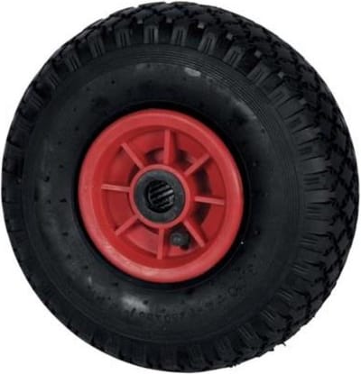 Toolland Wiel voor steekwagen, pneumatisch, rood