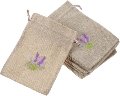 Lavendel Zakjes - Geurzakjes Opbergzakjes - Kledingkast Verfrissen - Linnen Materiaal - 18x13 cm - Gekleurd