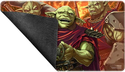 Ultra Pro - Magic: The Gathering - Commander Series - Fan Vote 1 - Krenko Stitched Edge Playmat - UK