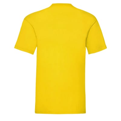 Fruit of the Loom Heren Valueweight T-Shirt (Geel)