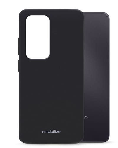 Mobilize Hoesje geschikt voor OPPO A5m Telefoonhoesje Flexibel TPU | Mobilize Rubber Gelly Backcover | A5m Case | Back Cover - Zwart