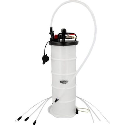 KS Tools 160.0865 Vacuümafzuigpomp 6,5 liter inclusief 4 sondes Snelkoppelingssysteem voor afzuiging