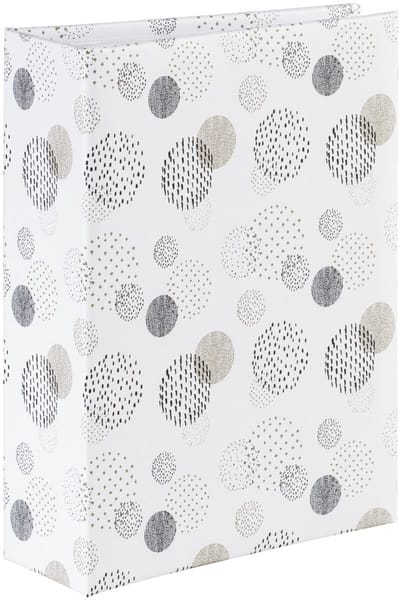Hama 00007245 Minimax album „Graphic”, voor 100 fotos in formaat 10x15 cm, dots