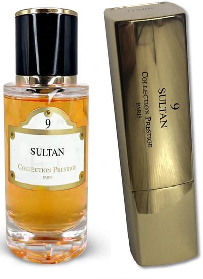 Collection Prestige Paris Nr 9 Sultan 50 ml en 20 ml Eau de Parfum - Unisex (2pack)