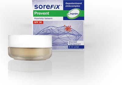 SoreFix Prevent voordeelpakket - 3 x Prevent koortslip balsem a 8ml - prijs inclusief verzendkosten