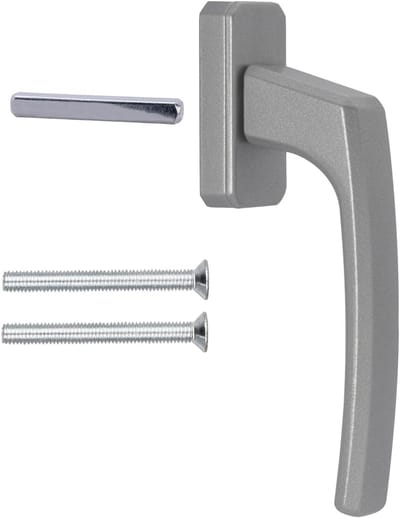 Ergonomische Raamgrepen Aluminium - Buiten- en Balkondeurgreep met Beveiligingsfunctie