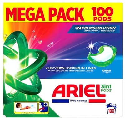 Ariel - Color 3-in-1 Pods - 100 Capsules