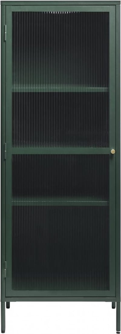 Nordic Home - Olan glazen wandkast - 160 cm - groen