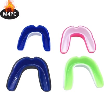Livano Mouthguard - Bitje Kickboksen - Vechtsport - Gebitsbeschermer - Boksen - Volwassenen - 4 Stuks
